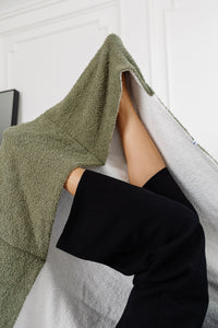 cozy toesies: the footed blanket | PINE